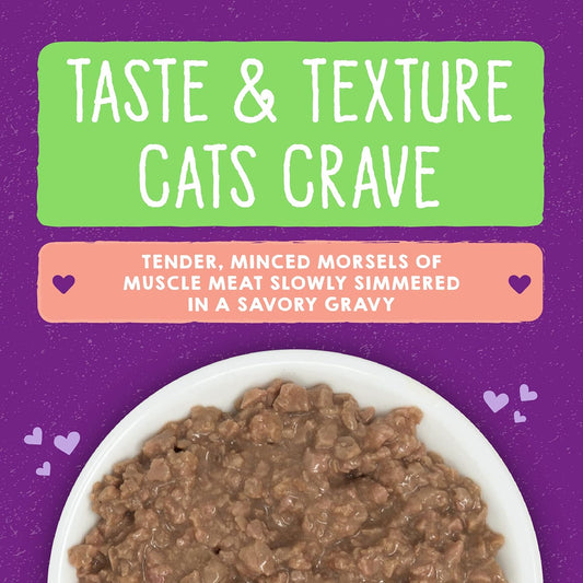 Stella & Chewy’S Carnivore Cravings Minced Morsels Cans – Grain Free, Protein Rich Wet Cat Food – Cage-Free Chicken & Duck Recipe – (2.8 Ounce Cans, Case Of 12)