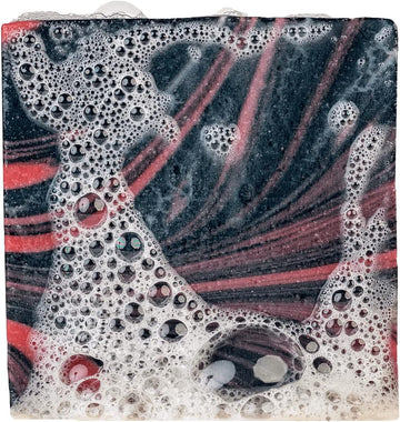 Dr. Squatch Mens Starwars Dark Side Scrub Soap – Limited ! - Natural Exfoliating Soap Bar For Men With Charcoal, Sand And Coconut Oil – Bar Handmade In Usa