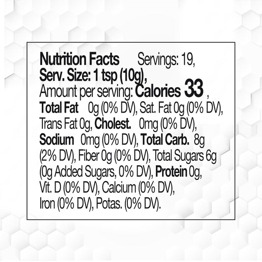 Bee And You Royal Jelly Raw Honey For Kids, Propolis Extract, 100% Natural Superfood, Ultra Pure, Immune Support Supplement, Antioxidants, Keto, Paleo, Gluten-Free, 6.7 Oz