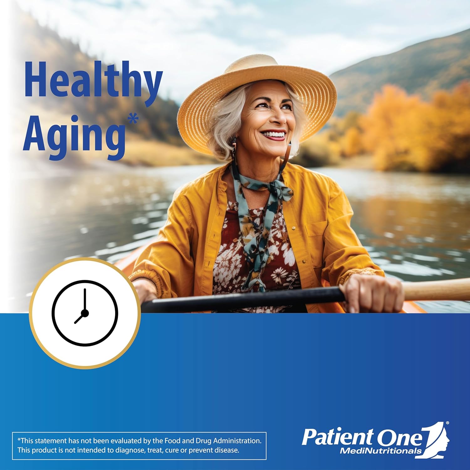 Patient One Neuroone | Supplement To Support Memory, Cognition, Mood And Focus* | With Citicoline, Acetyl-L-Carnitine, Gingko And More | 60 Capsules : Health & Household