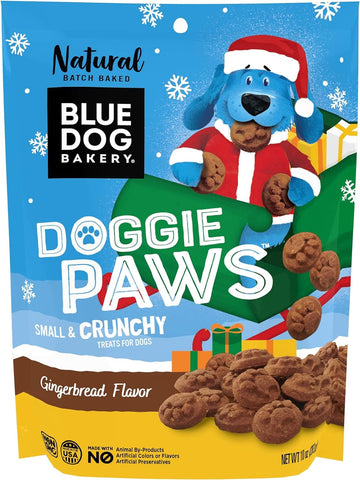 Blue Dog Bakery Natural Doggie Paws, Gingerbread Flavor, 10 Ounce (Pack Of 8)