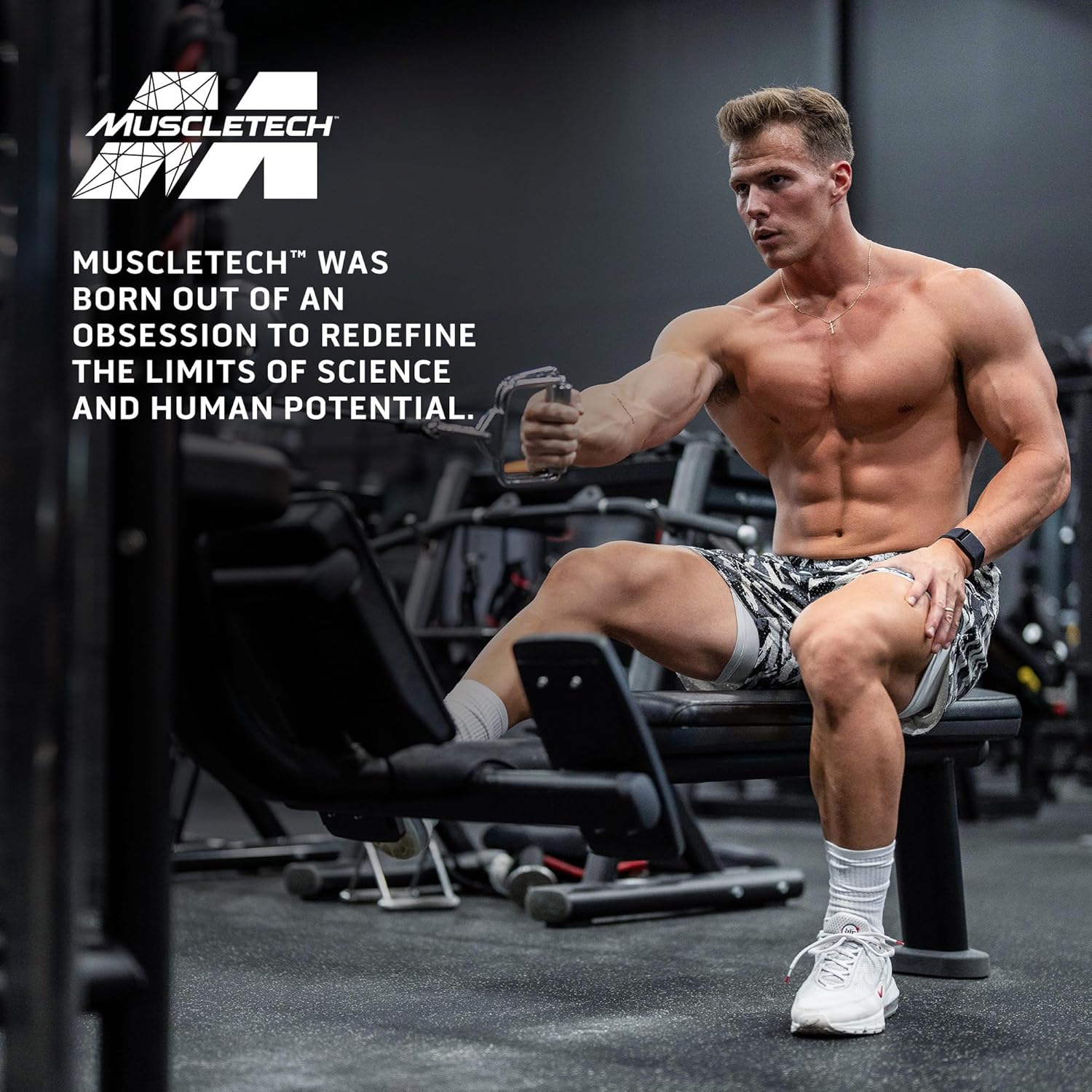Muscletech Grass-Fed Whey Protein Powder (Triple Chocolate, 1.8Lb) - Whey Protein Smoothie & Milk Shake Mix Supports Muscle Gain & Recovery - 20G Of Whey Protein For Women & Men - Non-Gmo, Gluten-Free : Health & Household