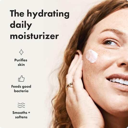 Clear Collective Clarifying Prebiotic Moisturizer From Hero Cosmetics - Hydrating Daily Face Moisturizer To Purify, Smooth And Soften Skin (2.36 Fl Oz)