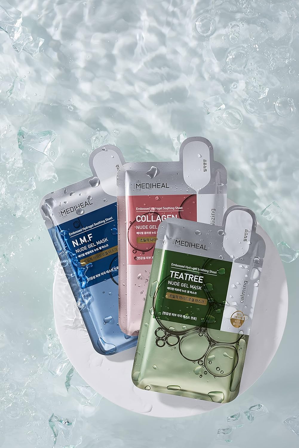 Mediheal Firming Collagen Nude Gel Mask 10 Count Lifting Korean Sheet Mask