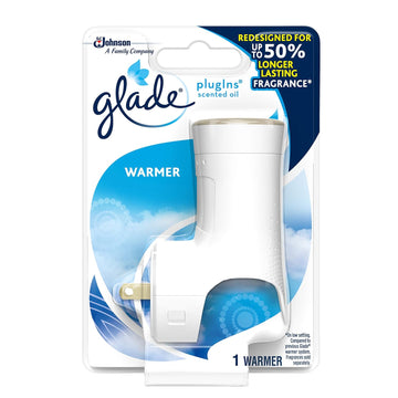 Glade PlugIns Air Freshener Warmer, Scented and Essential Oils for Home and Bathroom, 1 Count