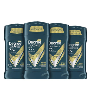 Degree Advanced Protection Antiperspirant Deodorant Lavender & Waterlily For 72-Hour Sweat & Odor Control For Women, With Body Heat Activated Technology, 2.6 Oz