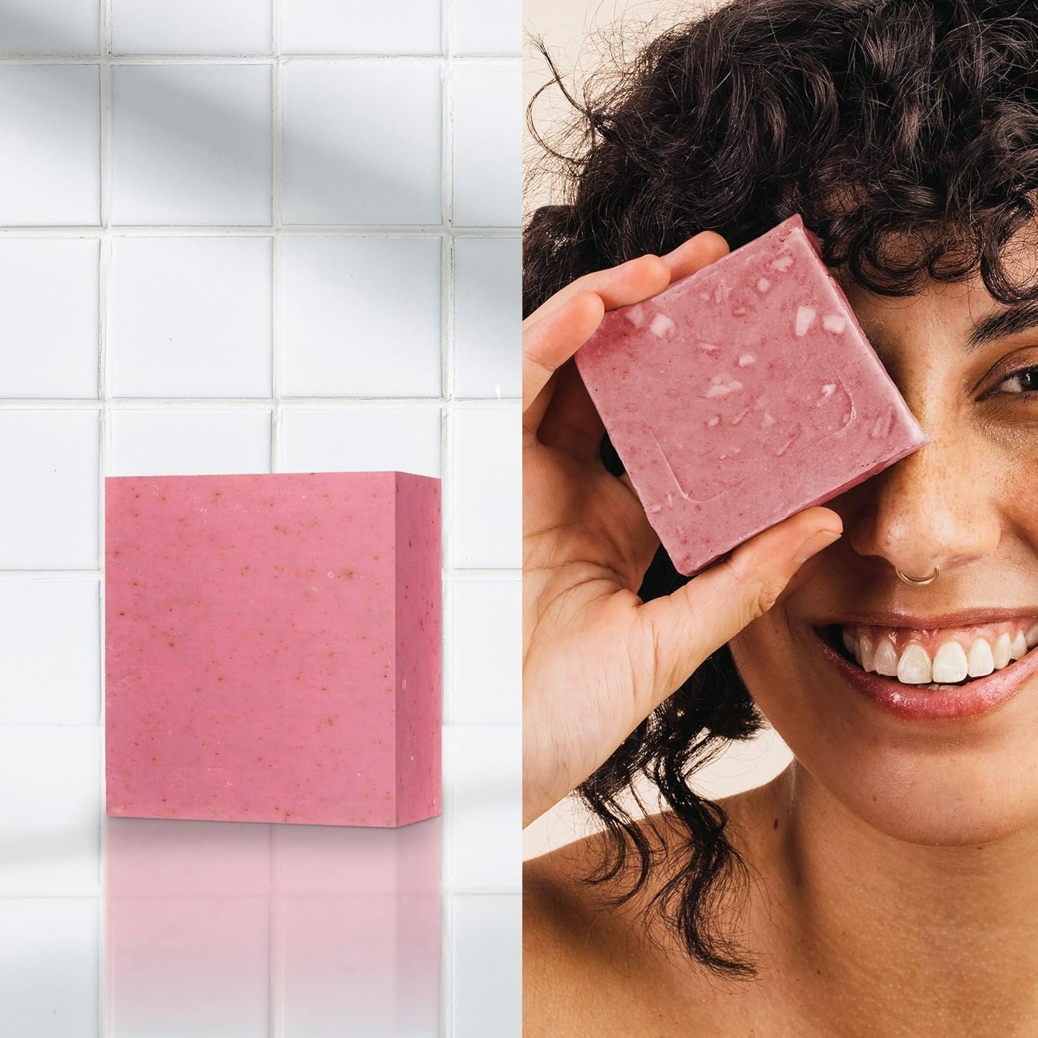 Skin Pharmacy Rose Facial Cleansing Bar 100G | Luxurious Skincare | Energizing Exfoliation For Fresh, Hydrated, And Smooth Skin