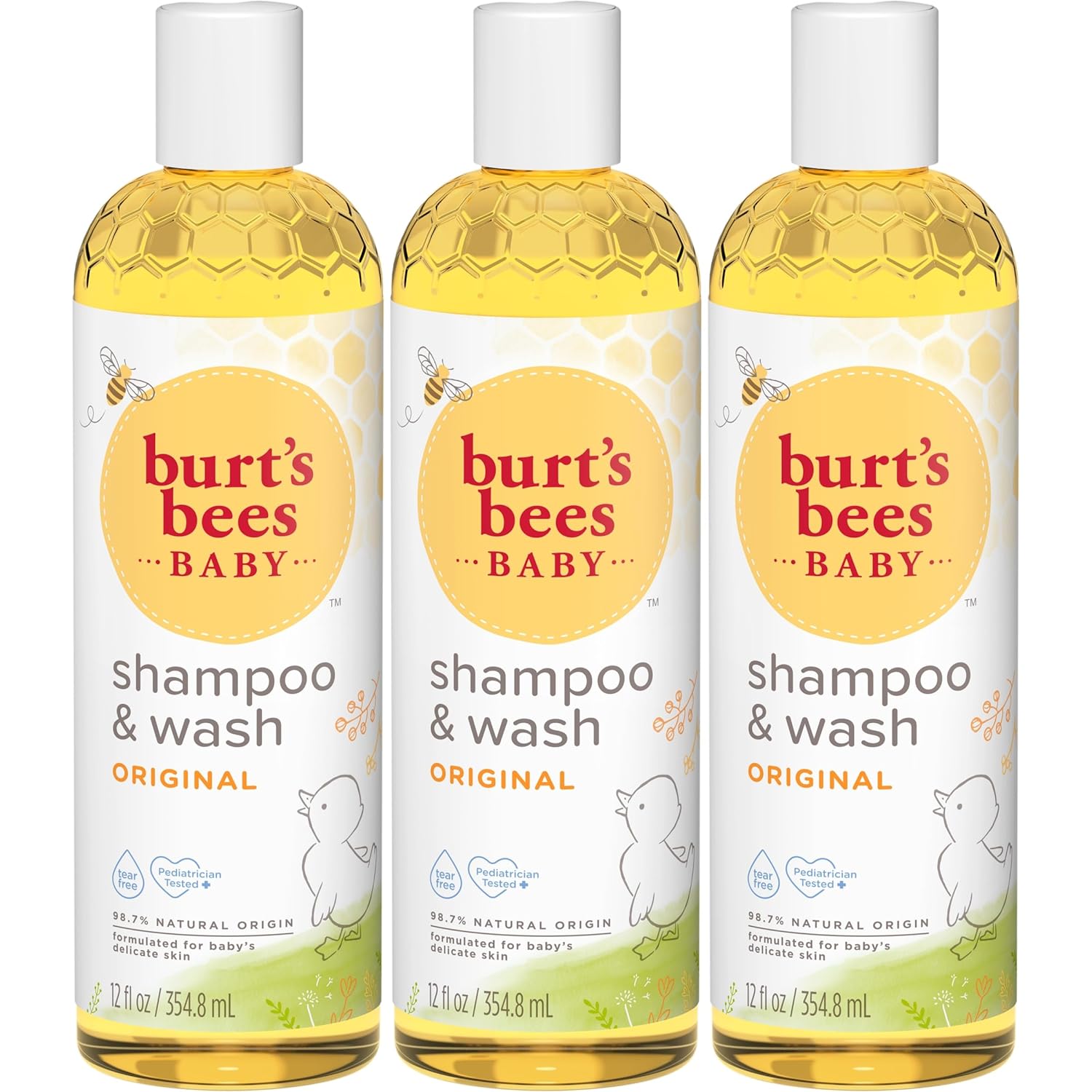 Burt'S Bees Baby Calming Shampoo And Wash With Lavender, Tear-Free, 12 Fluid Ounces