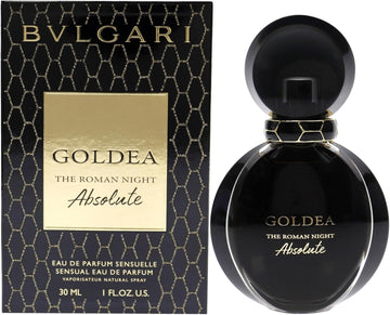 Bvlgari Goldea The Roman Night Absolute Sensual Eau De Parfum Spray, 30Ml, Multicoloured