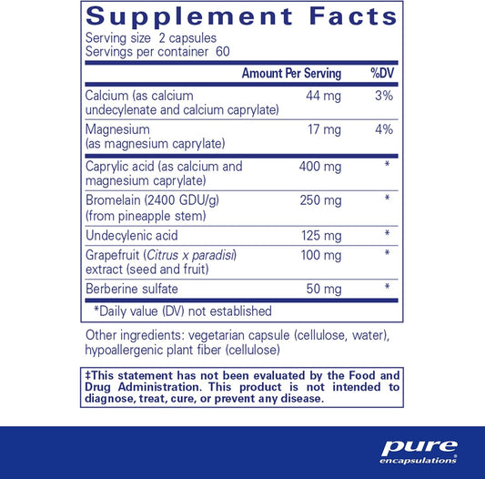 Pure Encapsulations A.C. Formula Ii | Hypoallergenic Dietary Supplement To Promote Healthy Balance | 120 Capsules