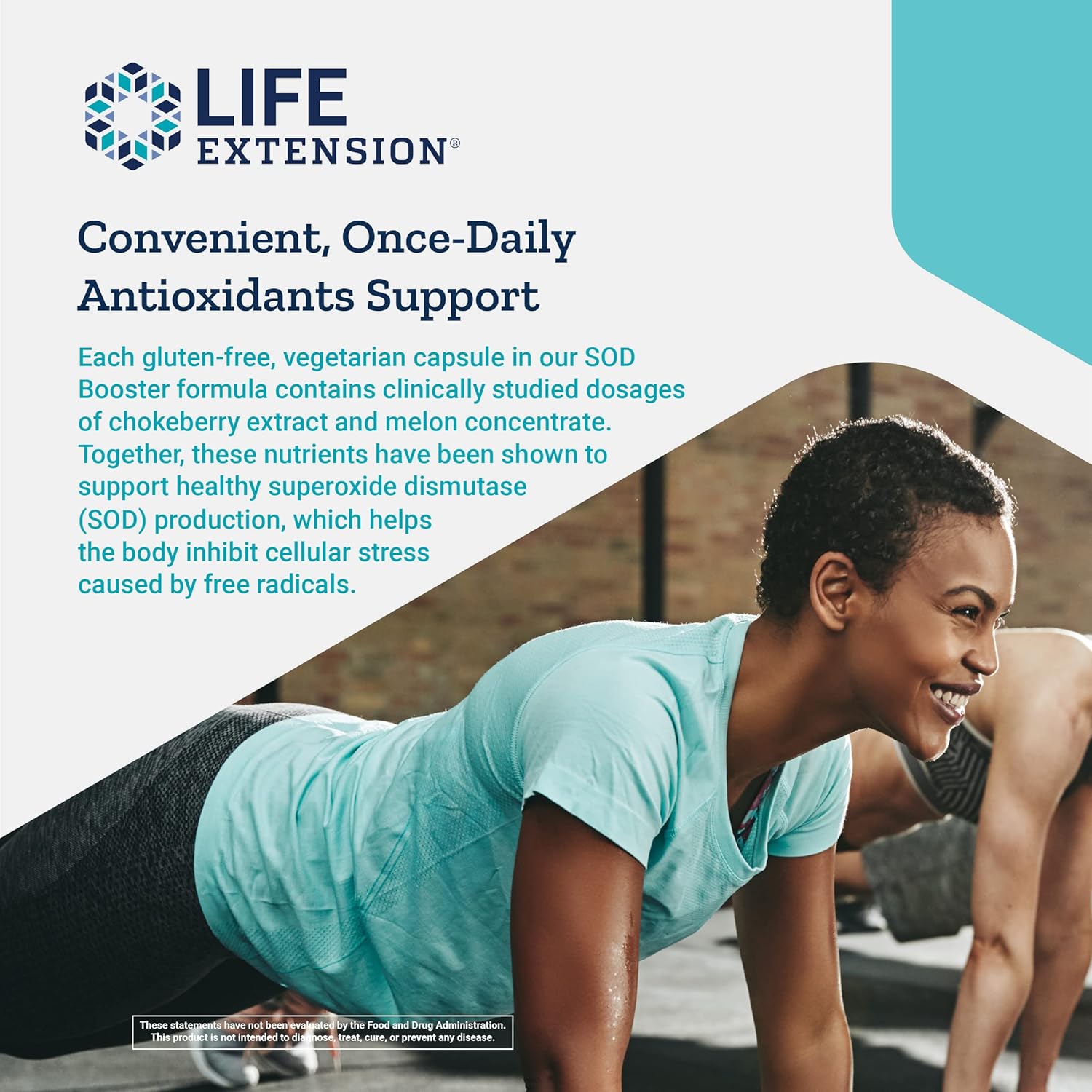 Life Extension Sod Booster, Promotes Sod (Superoxide Dismutase) Production For Liver Health & Detox, Helps Protect Cells From Cellular Stress, Gluten-Free, Non-Gmo, Vegetarian, 30 Capsules : Health & Household