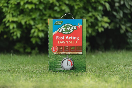 Gro-Sure Fast Acting Lawn Seed, 10 m2, 300 g, Blue,Green?Portal