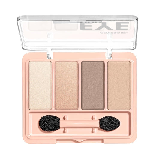Covergirl - Eye Enhancers 4-Kit Eyeshadow, Silky, Sheer Formula, Double Ended Applicator, 100% Cruelty-Free