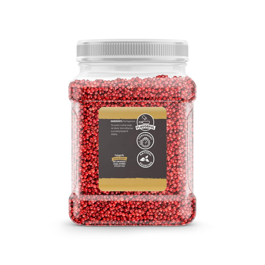 Birch & Meadow 1.2 Lb Of Pink Peppercorns, Fruity & Spicy Taste, Delicate Whole Kitchen Spice