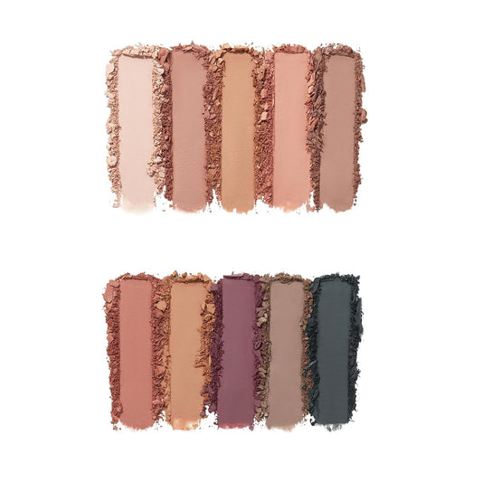 E.L.F. Perfect 10 Eyeshadow Palette, Ten Ultra-Pigmented Neutral Shades, Smooth, Creamy & Blendable Formula, Vegan & Cruelty-Free, Summer Breeze