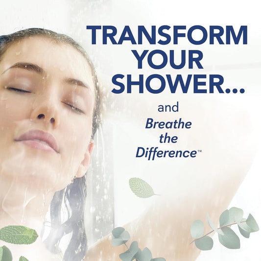 Sinucleanse Vapor Shower Steamers, All Natural Lemongrass, Eucalyptus & Mint Aromatherapy, 12 Extra Large Vapor Shower Tablets, Relaxation And Spa Gifts For Women And Men, Made In Usa