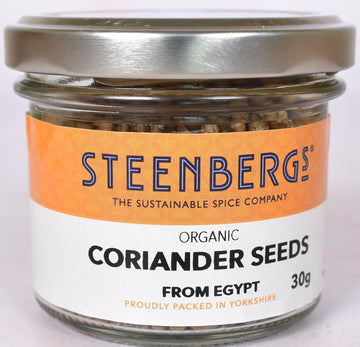 Steenbergs Organic Coriander Seeds Standard - 30G