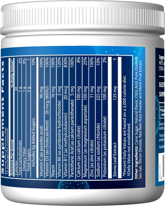 MRM Nutrition Hydration + | Blueberry Aai Flavored | Electrolyte Boos