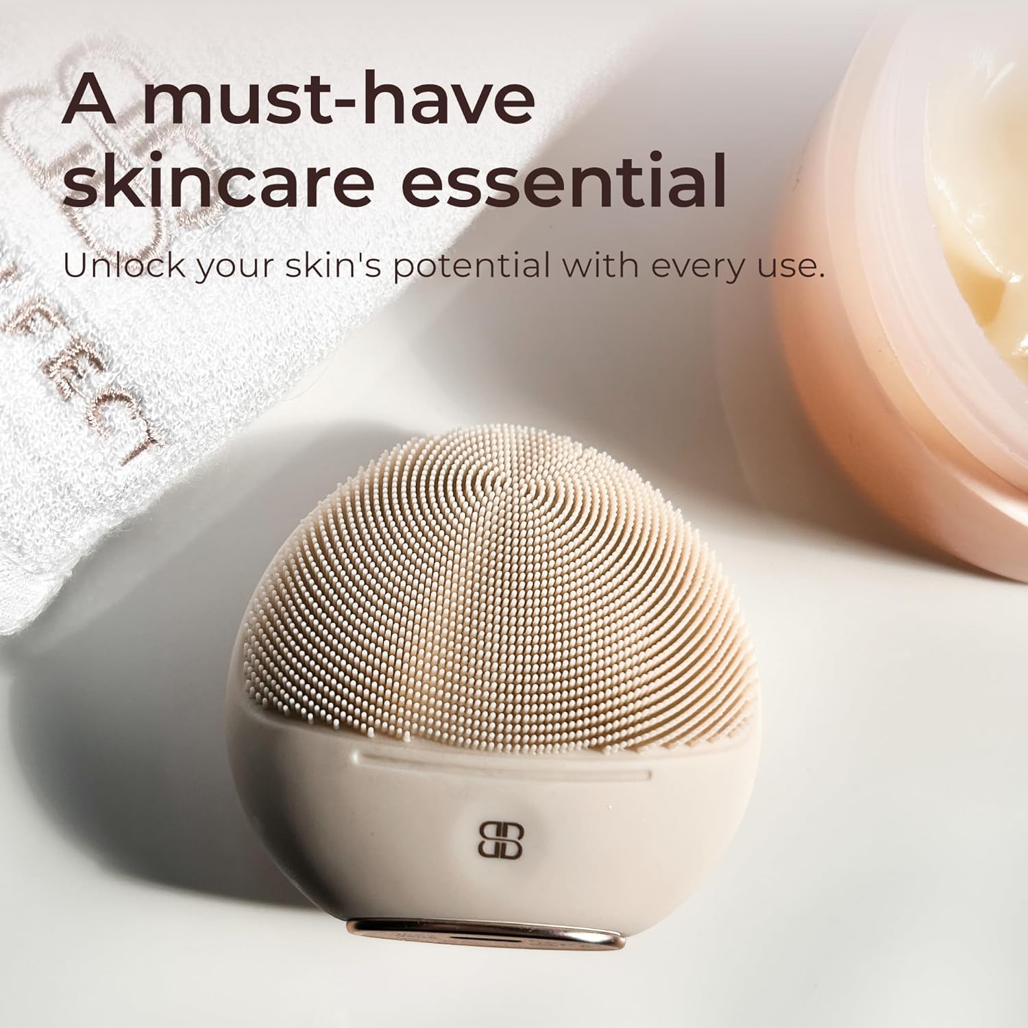 Beautifect HeatSonic Face Scrubber - Advanced Thermal Cleansing at 42°C with Customizable Skincare Modes - IPX7 Waterproof Facial Cleansing Brush : Amazon.co.uk: Beauty
