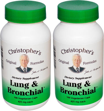 Lung and Bronchial Formula 100 Capsules (2 Pack)