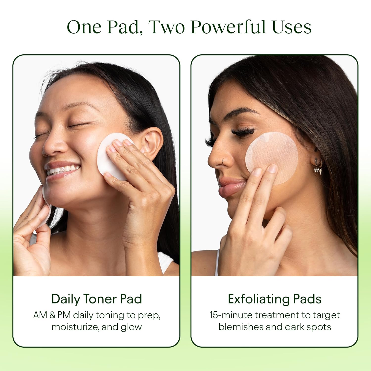 Toning Polish Pads - Korean Skincare For Dark Spots, Wrinkles & Dull Skin - Hydrating Facial Treatment With Snail Mucin, Niacinamide, Peptides & Centella - 100 Count : Beauty & Personal Care