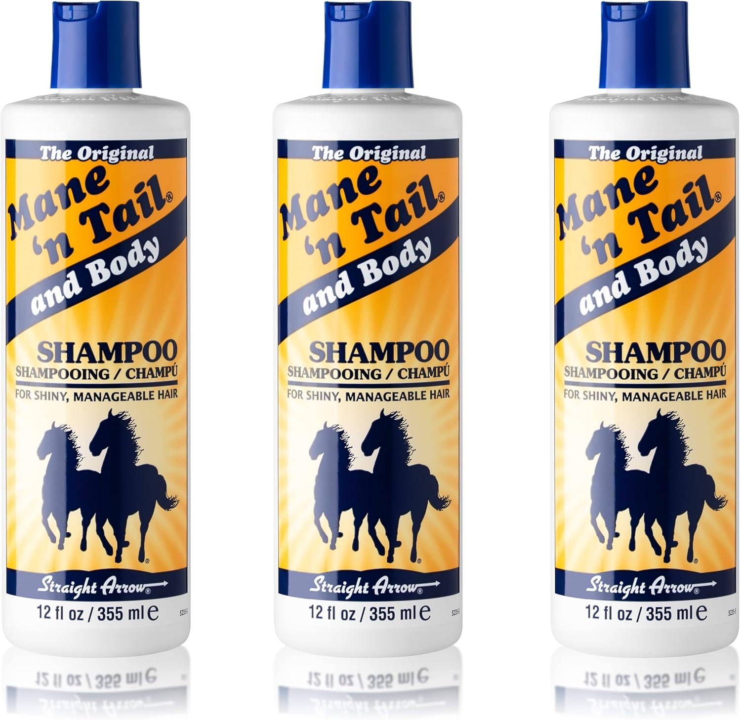 Mane 'N Tail Original Formula For Thicker Fuller Hair 12Oz (3 Pack) : Beauty & Personal Care