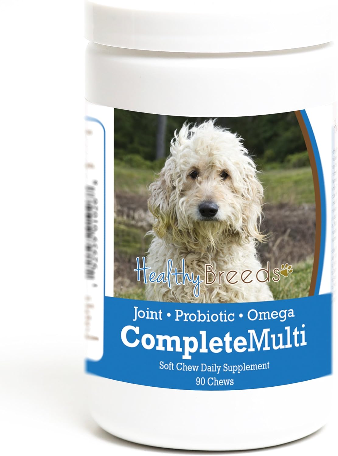 Healthy Breeds Goldendoodle All in One Multivitamin Soft Chew 90 Count : Pet Supplies