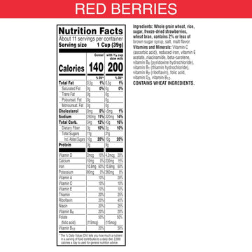 Kellogg'S Special K Breakfast Cereal, Fiber Cereal, Family Breakfast, Family Size, Red Berries, 15.6Oz Box (1 Box)