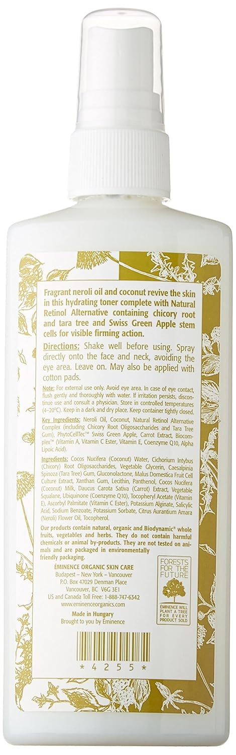 Eminence Organics Neroli Age Corrective Hydrating Mist, 4.2 Ounce