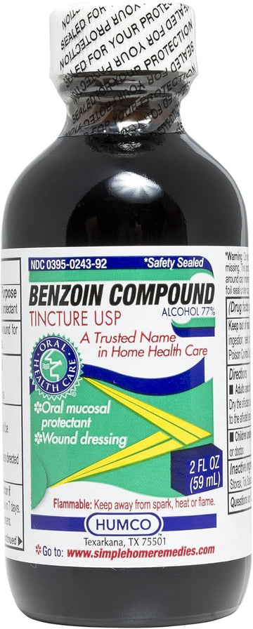 Humco 0243-92 Benzoin Compound Tincture 2 Oz. (Each)