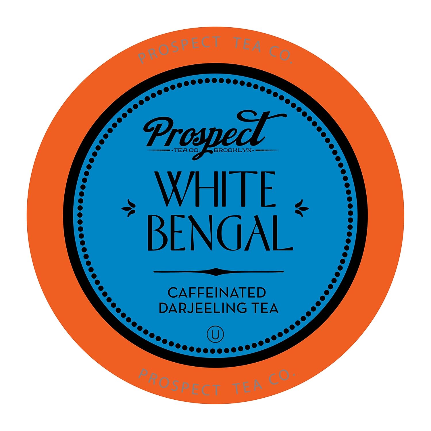 Prospect Tea White Bengal Darjeeling Tea Pods Compatible With K Cup Brewers Including 2.0, 40 Count