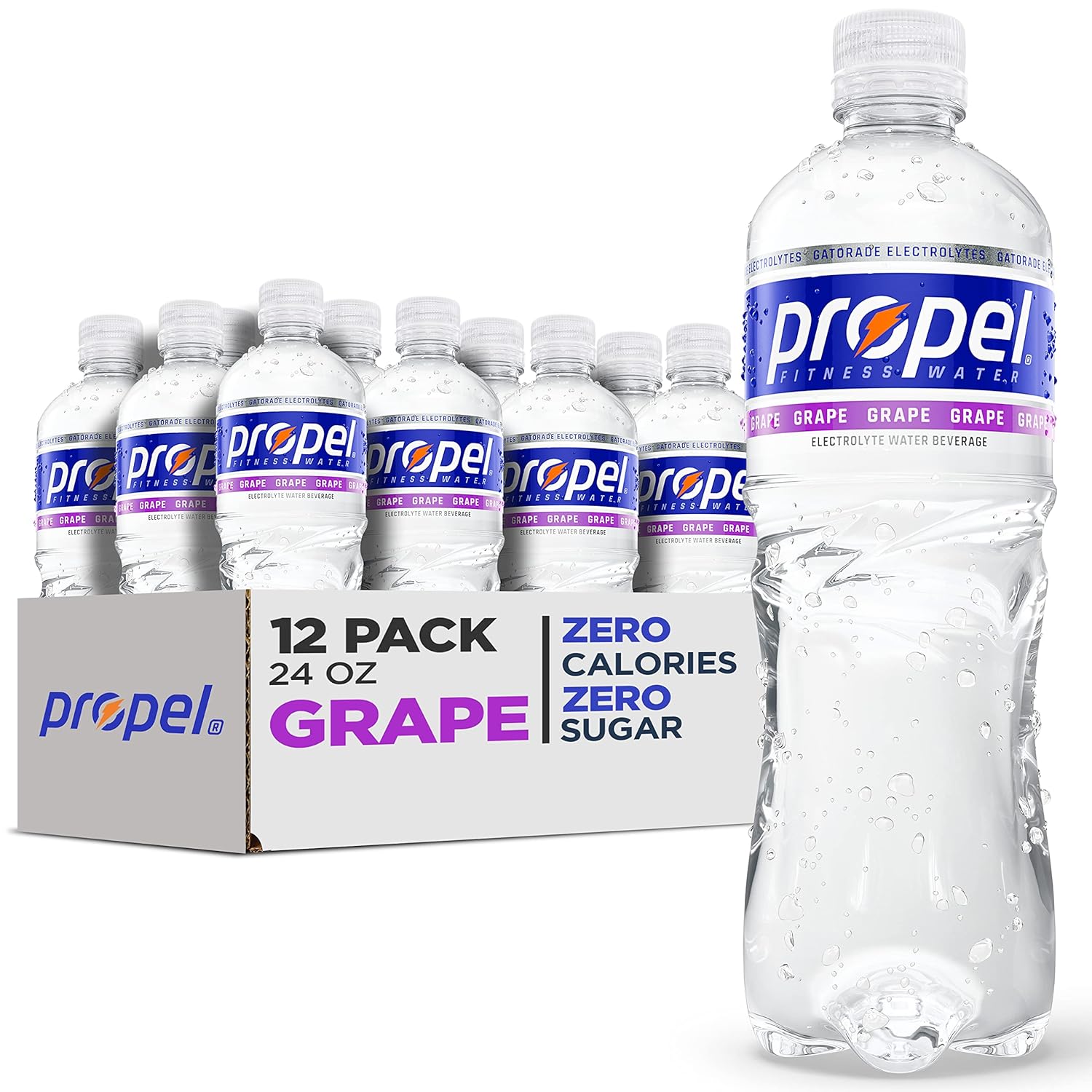 Propel, Grape, 24 Fl Oz (Pack Of 12)