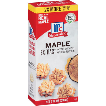 Mccormick Maple Extract With Other Natural Flavors, 2 Fl Oz