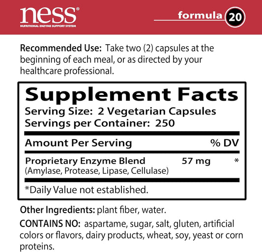 Formula 20 500 Caps