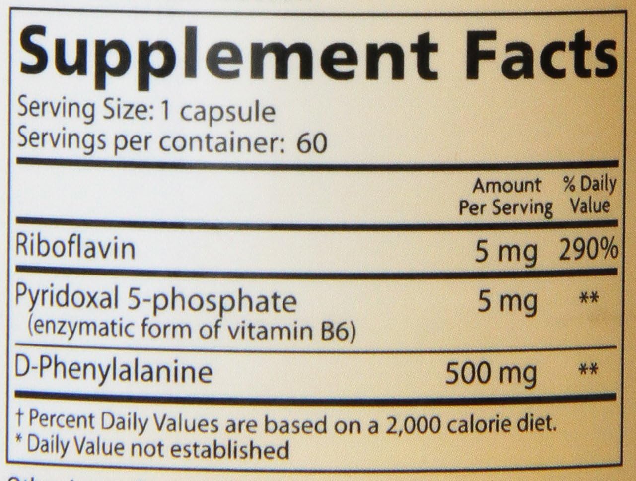 Lidtke Technologies L-Tryptophan Veggie Capsules, 120 Count : Health & Household