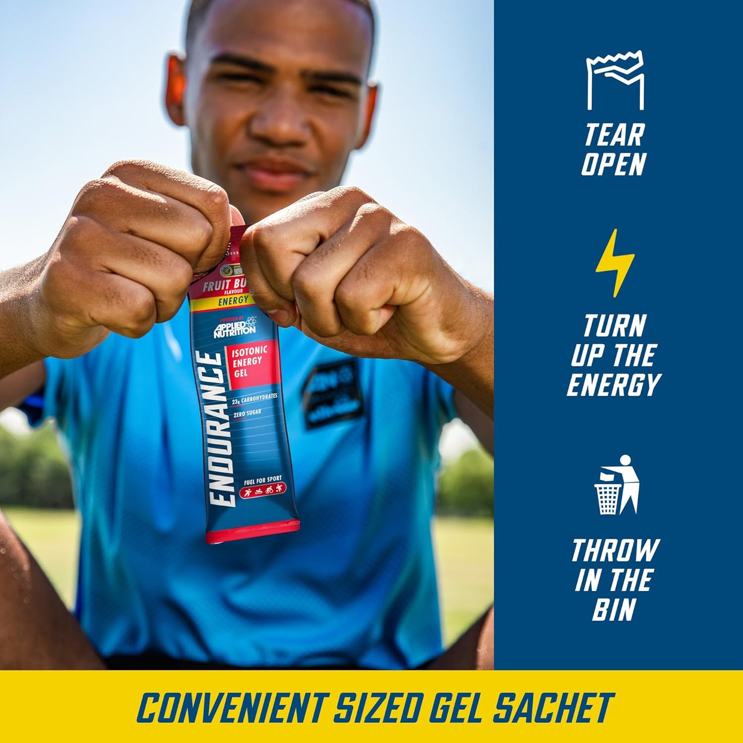 ISOTONIC | Caffeine Free Energy Gel | Performance-Enhancing Formula | Zero Fat Zero Sugar | 23g Carbohydrates (Pack of 20 x 60g) (Tropical) : Amazon.co.uk: Health & Personal Care