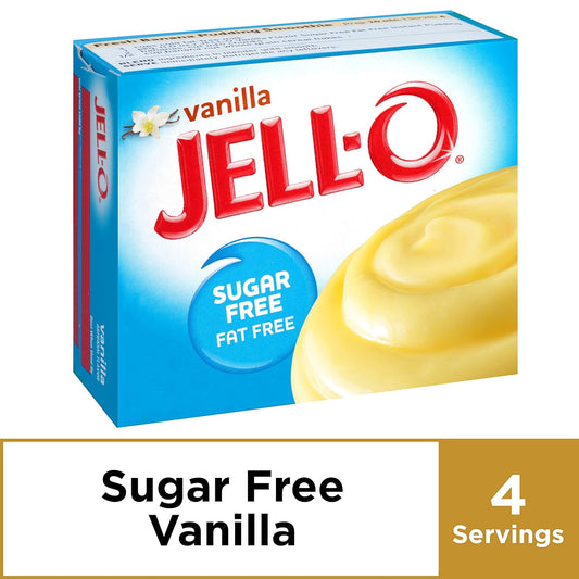 Jell-O Vanilla Instant Pudding & Pie Filling Mix (1 Oz Boxes, Pack Of 6)