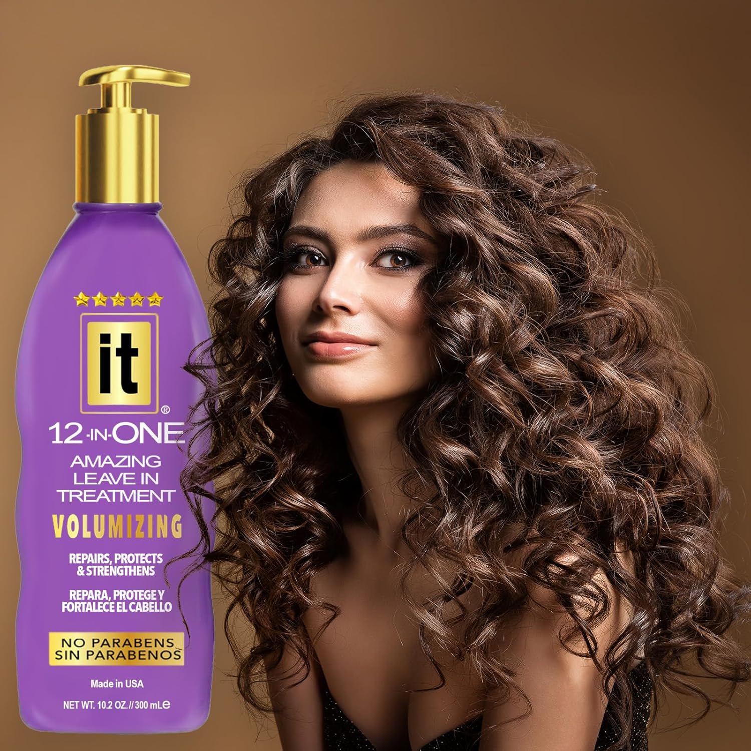 It 12-In-One Volumizing Leave In Treatment With Pump : Beauty & Personal Care