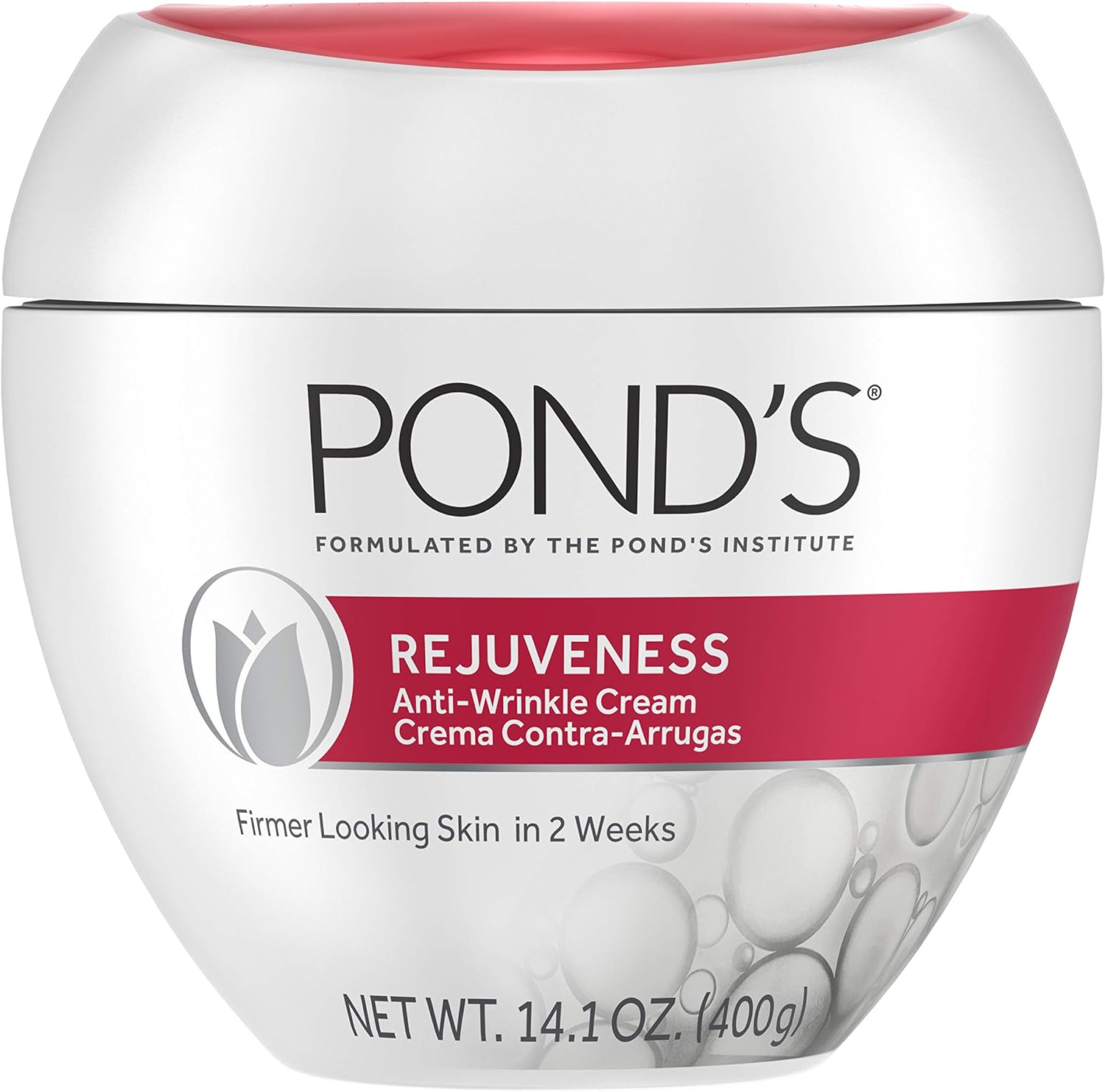 Pond'S Anti-Wrinkle Face Cream Anti-Aging Face Moisturizer With Alpha Hydroxy Acid And Collagen 14.1 Oz