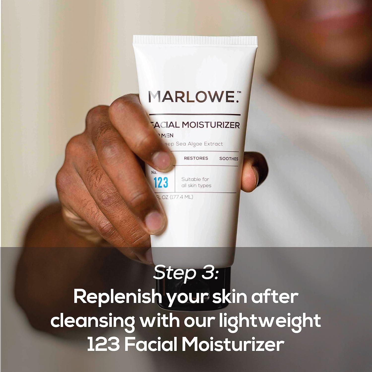 Marlowe. Best Sellers Kit No. 203, Features Signature No. 102 Original Body Scrub Soap Bar, No. 121 Facial Cleanser & No. 123 Facial Moisturizer, Great Gift For Men : Beauty & Personal Care