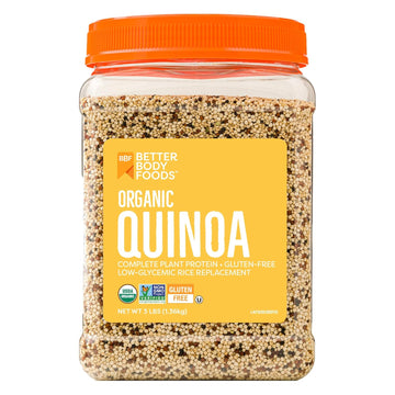 Betterbody Foods Organic Quinoa, 3 Lb