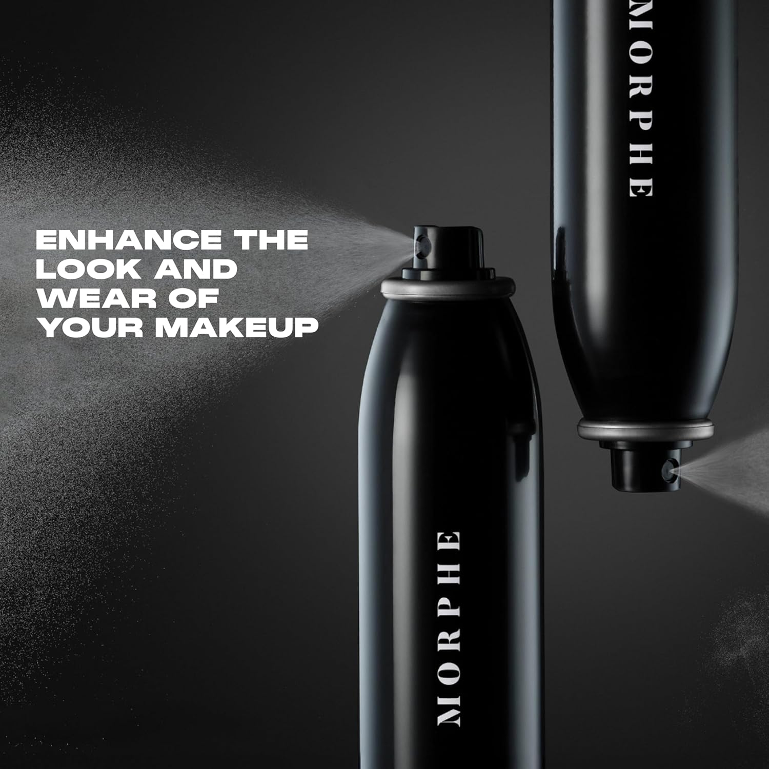 Morphe Continuous Setting Mist - Micro-Fine Makeup Setting Spray With A Natural Radiant Finish - Helps Makeup Resist Caking Or Fading & Increases Wear Of Foundation (3 Count, 2.8 Fl Oz) : Beauty & Personal Care