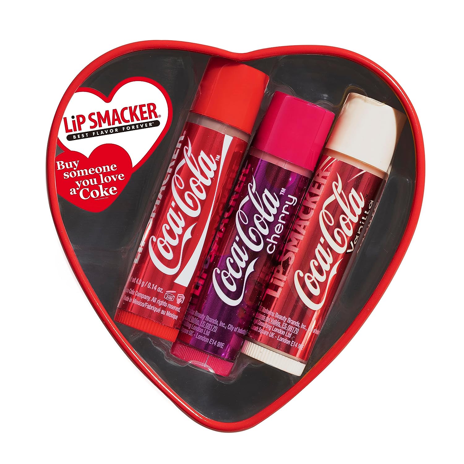 Lip Smacker Valentine's Day Collection Coca-Cola Lip Balm Tin