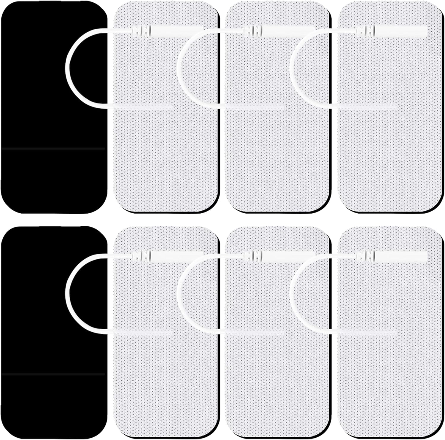 Med-Fit Tens Self-Adhesive Pads: 16 Pads (4 Packs) Of Durable 5Cm X 10Cm Pads For Effective Pain Relief & Management - Perfect For Back, Muscle & Joint Pain - Compatible With Most Tens Machines