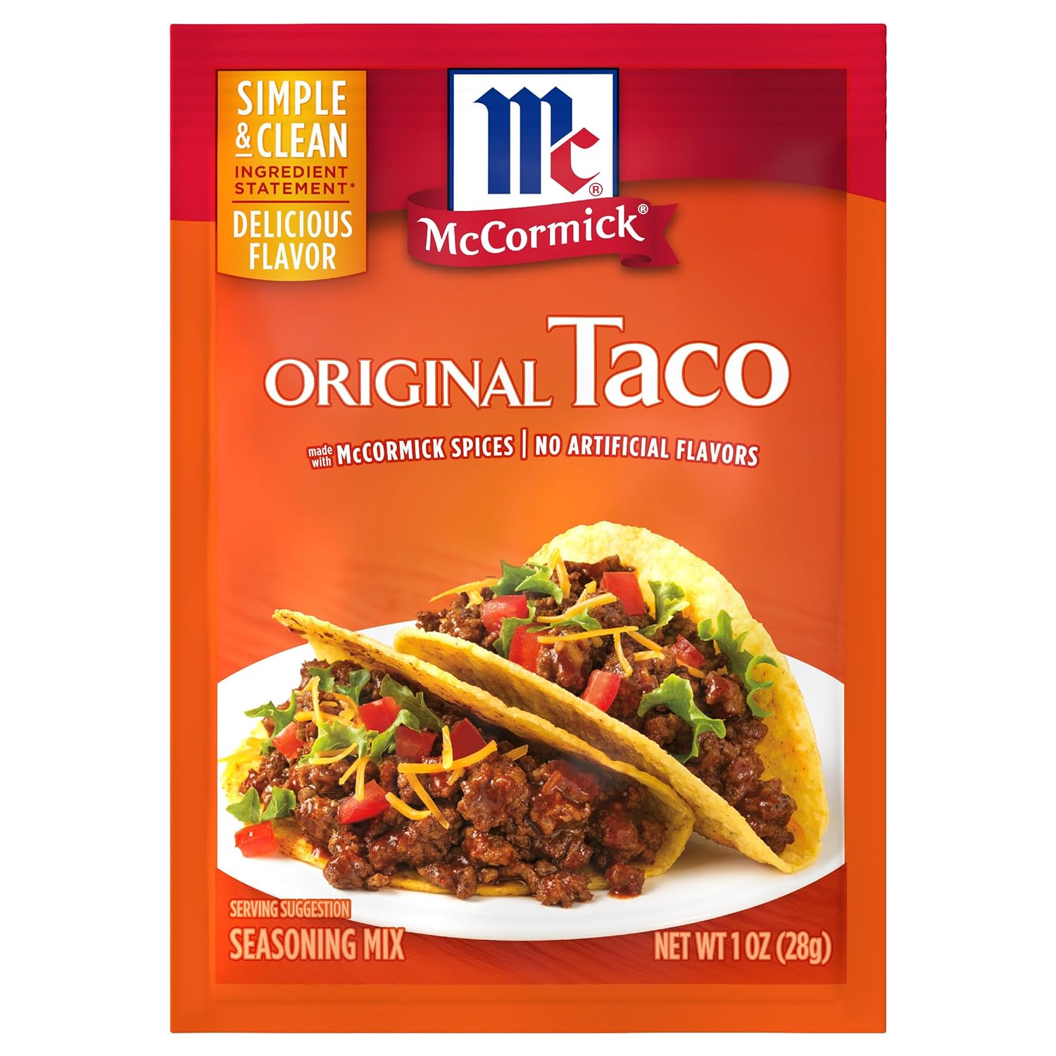 McCormick Taco Seasoning Mix, 1 Oz