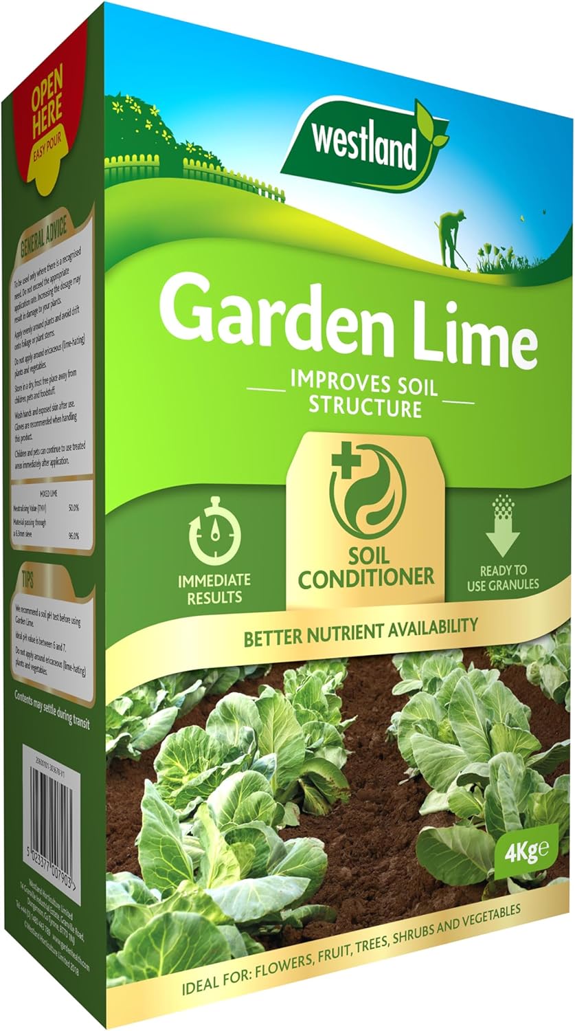 Westland 20600101 Garden Lime Soil Conditioner, 4 kg, Natural?20600101