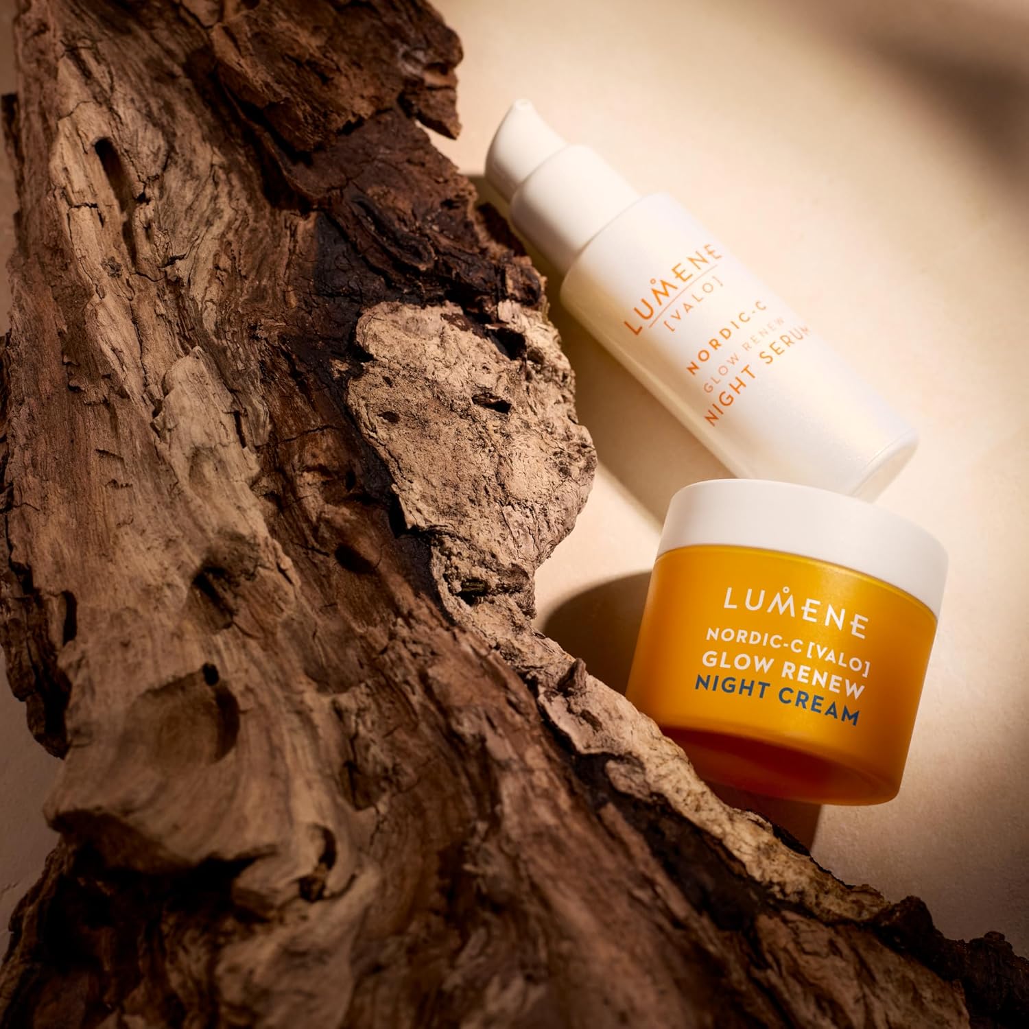 Lumene Nordic-C [Valo] Glow Renew Night Cream - Revitalizing Facial Moisturizer With Arctic Cloudberry, Hyaluronic Acid And Vitamin C - Radiance-Boosting Vegan Skin Care (1.7 Oz) : Beauty & Personal Care