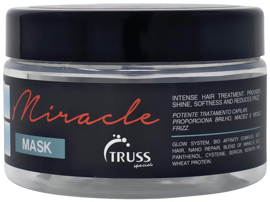 Truss Miracle Hair Mask - Deep Conditioning Hair Treatment Bundle With Miracle Shampoo