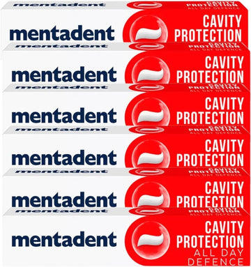 Mentadent Cavity Protection Toothpaste 75Ml, Family Protection, 10X Stronger Teeth | With Fluoride And Calcium | All Day Defence | Click ' ' To Make Your Bulk Buy!