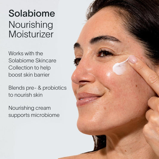 Solawave Probiotic Korean Cloud Cream Moisturizer With Peptides & Hyaluronic Acid | Solabiome Prebiotic Barrier Boosting Complex – Skincare For Aging & Dryness, 1.7 Oz